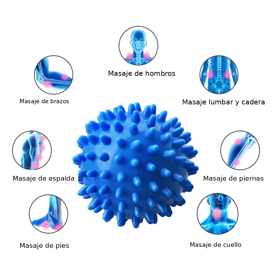 Bola de masaje con púas